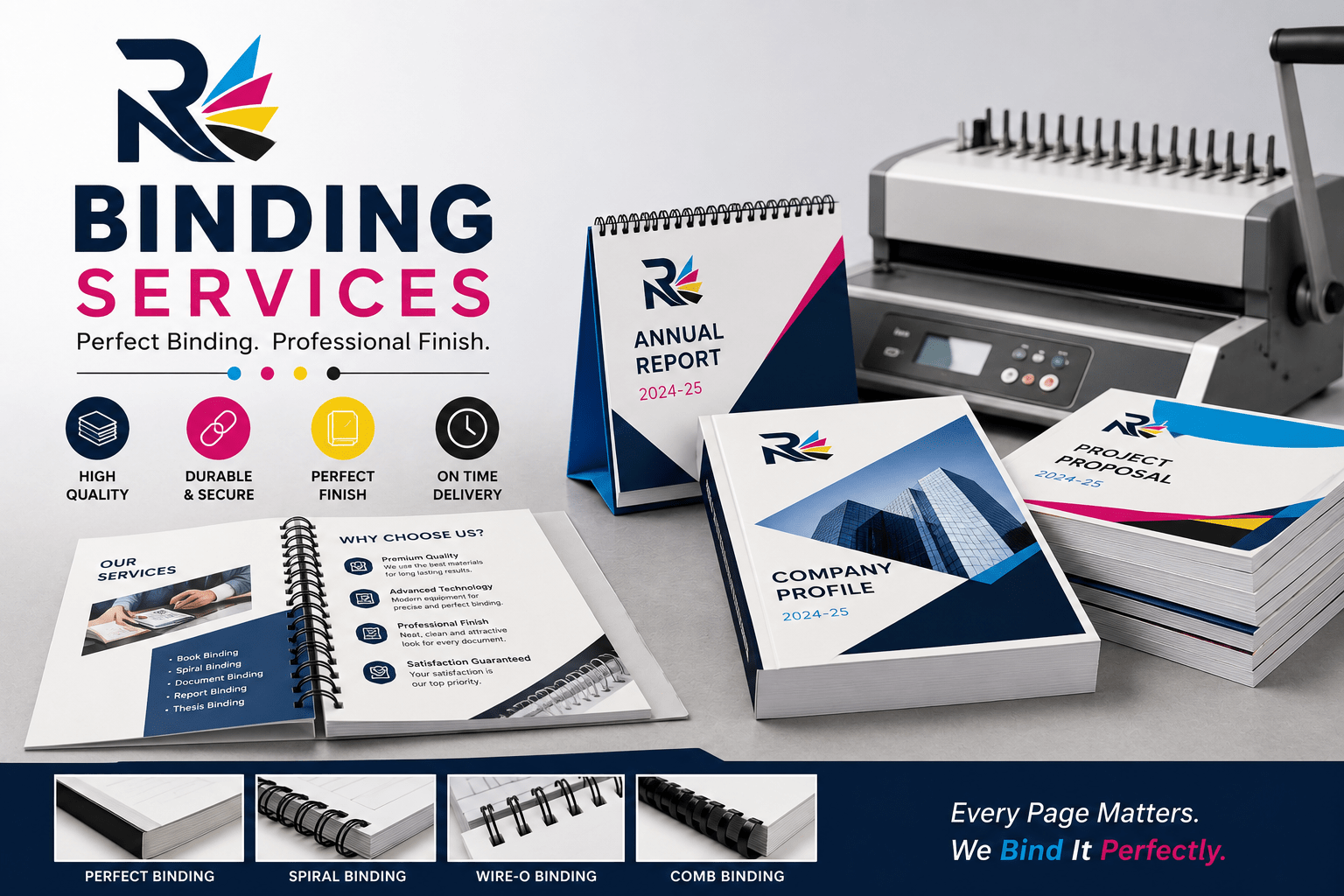 Professional Binding Services